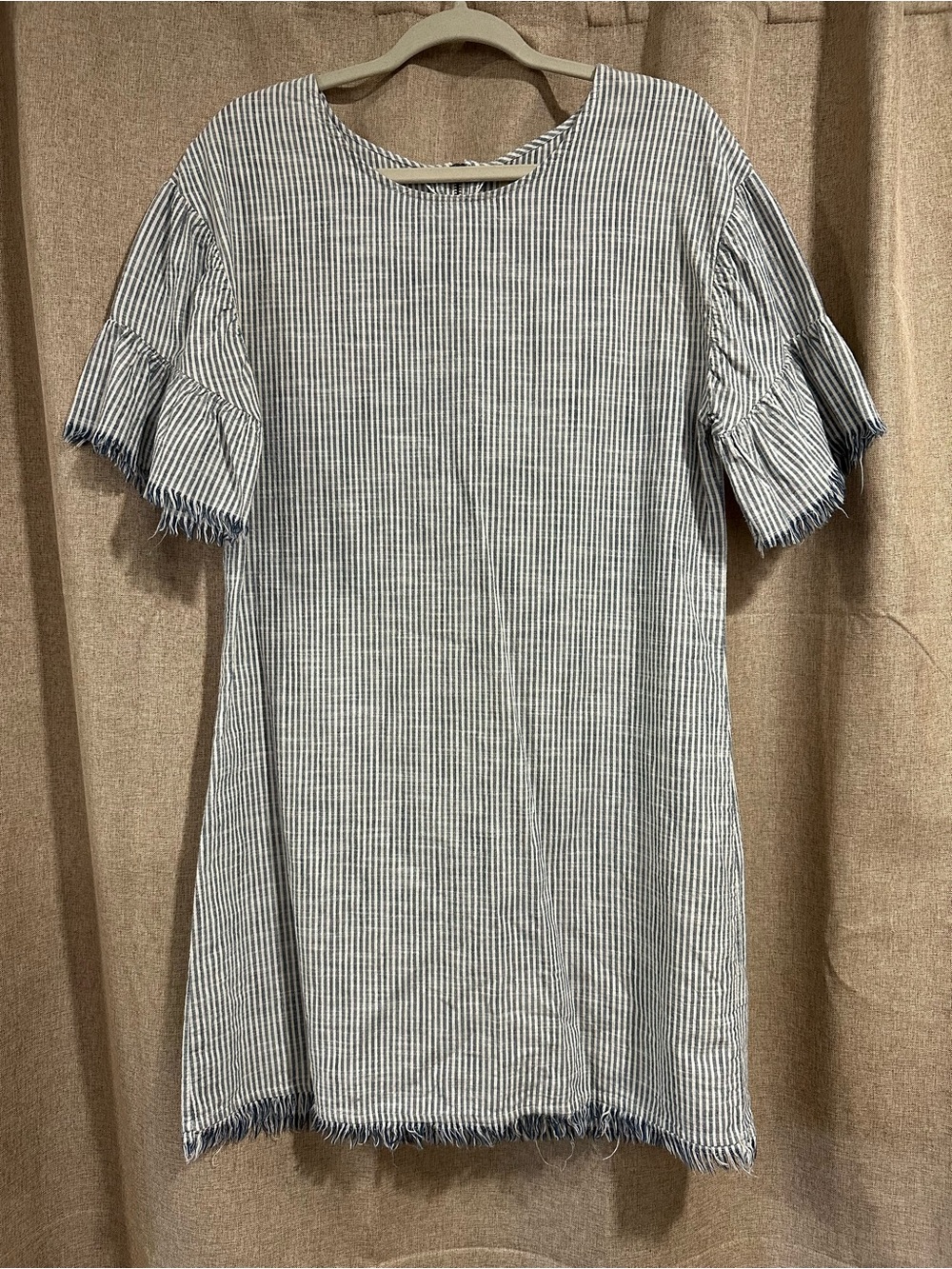 Cotton Coastal Style Mini Dress